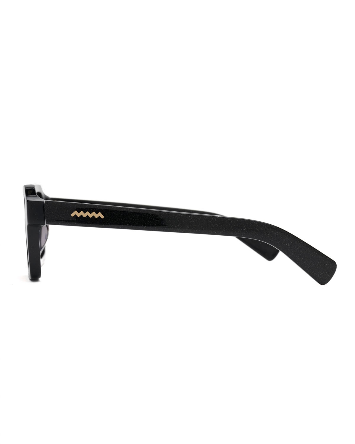Staunton Post Modern Primitive Eye Protection - Black Sparkle - 3
