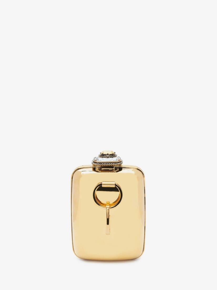 Mini Clutch in Gold - 3