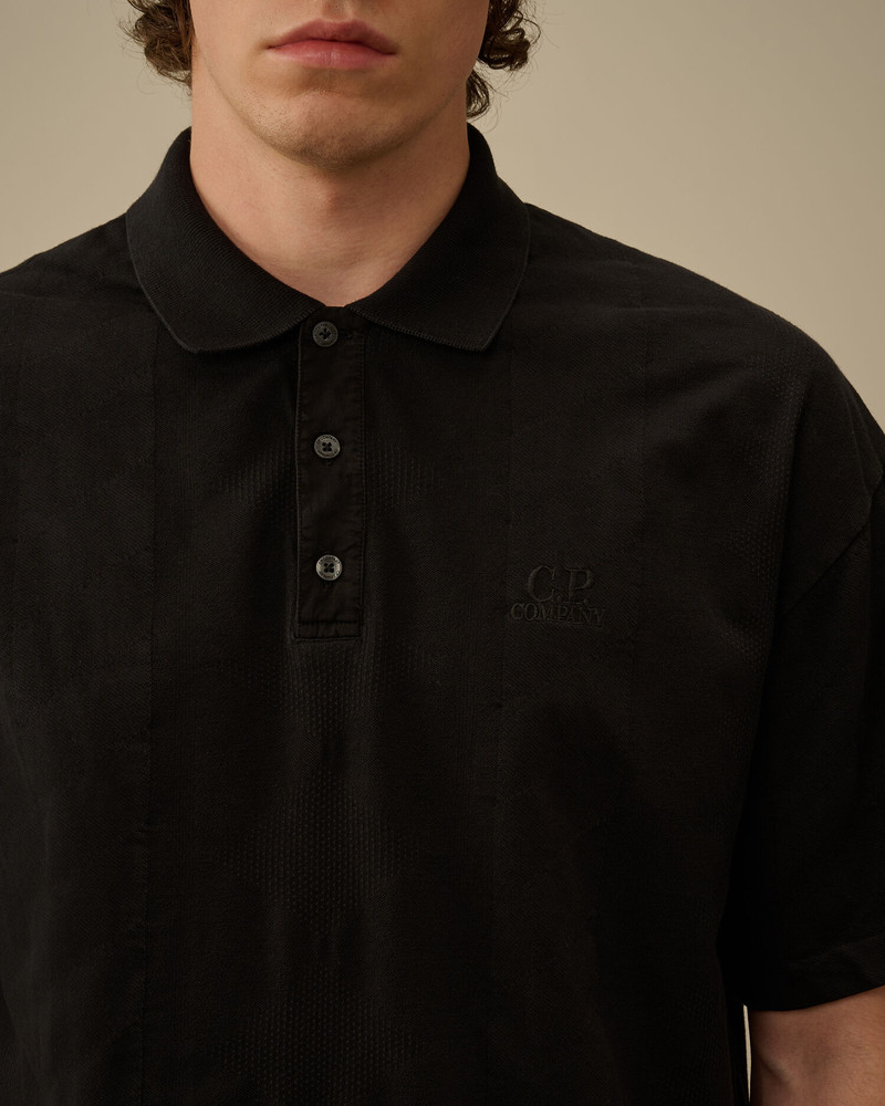Multi Pattern Jersey Jacquard Polo 7