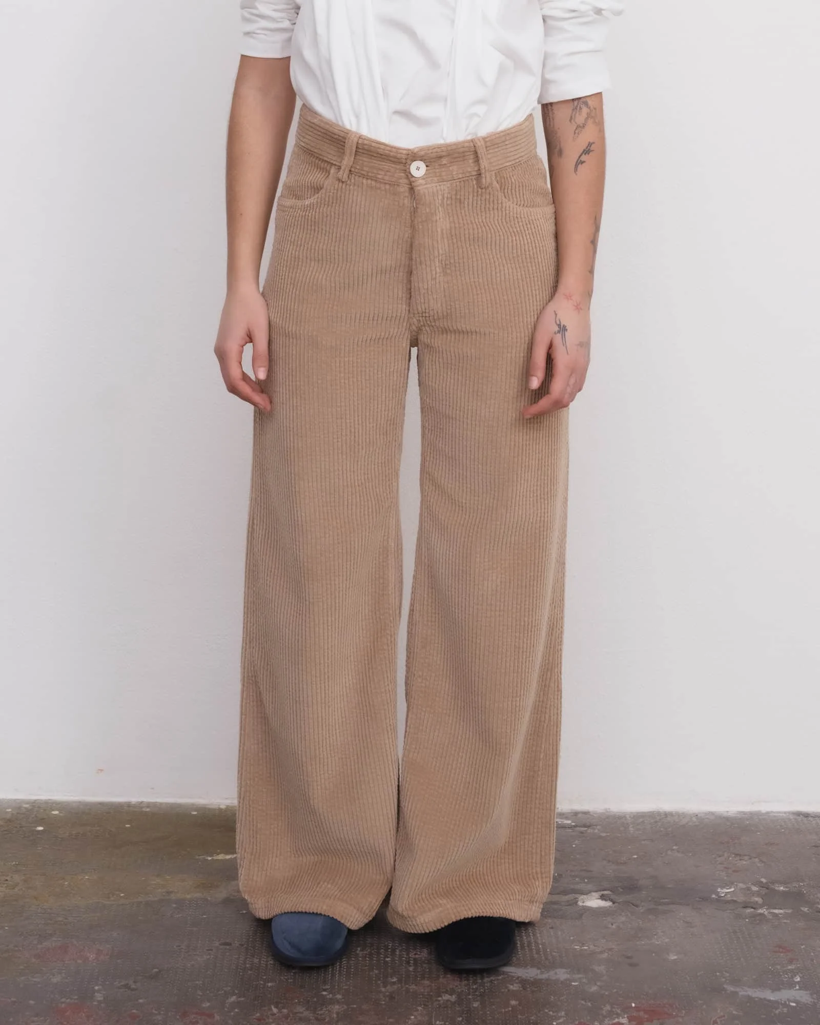 Tajo Wide Pants - Cotton Corduroy - 1