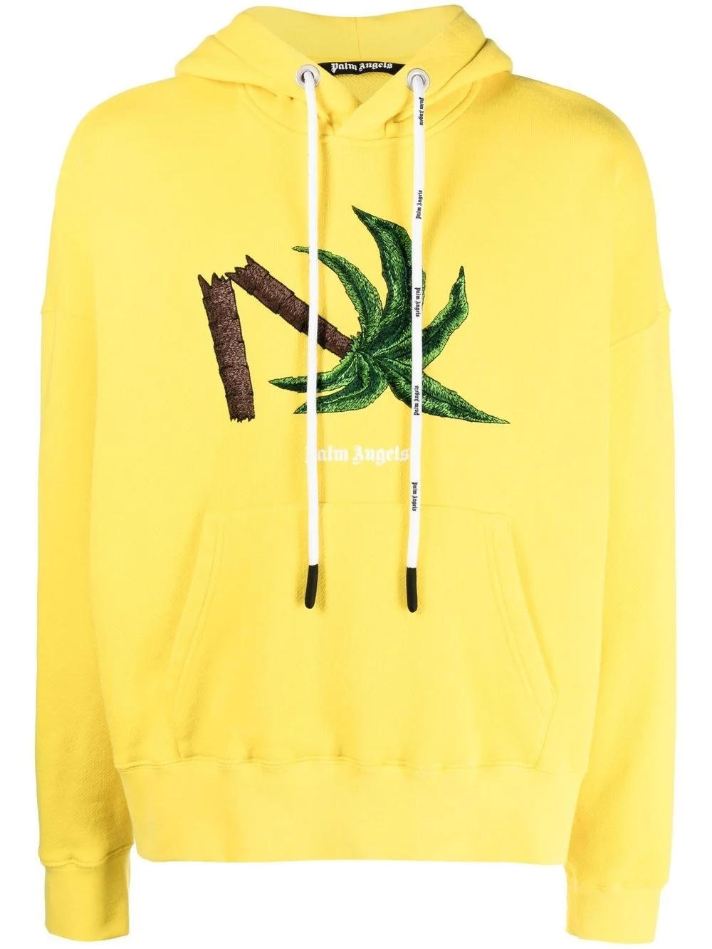 Broken Palm drawstring hoodie - 1