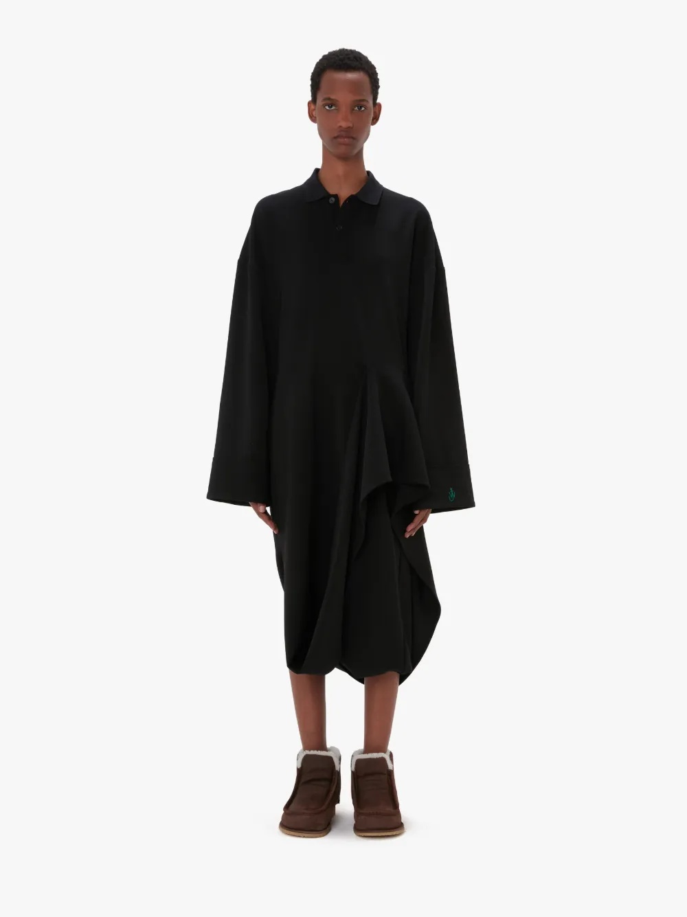 SCULPTURAL POLO DRESS - 2