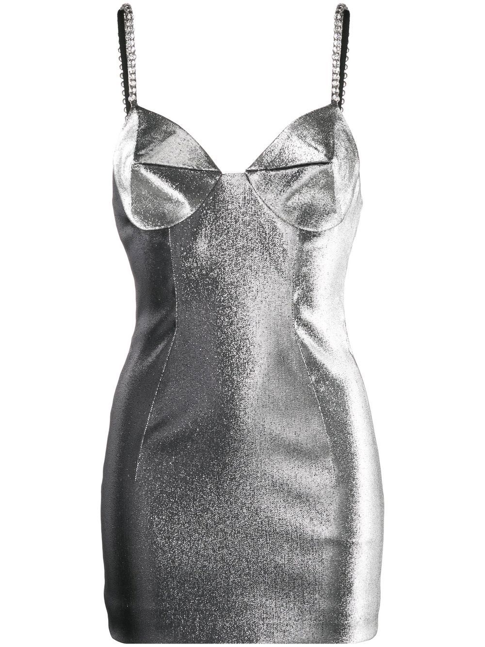 metallic minidress - 1