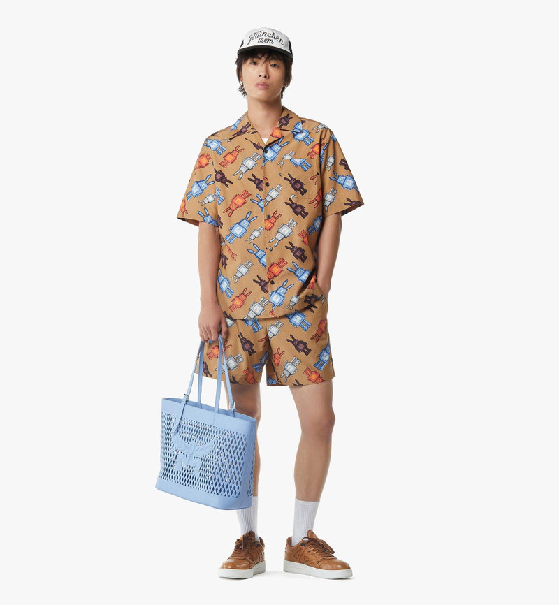 Himmel Shopper in Perforated Calfskin Leather 8