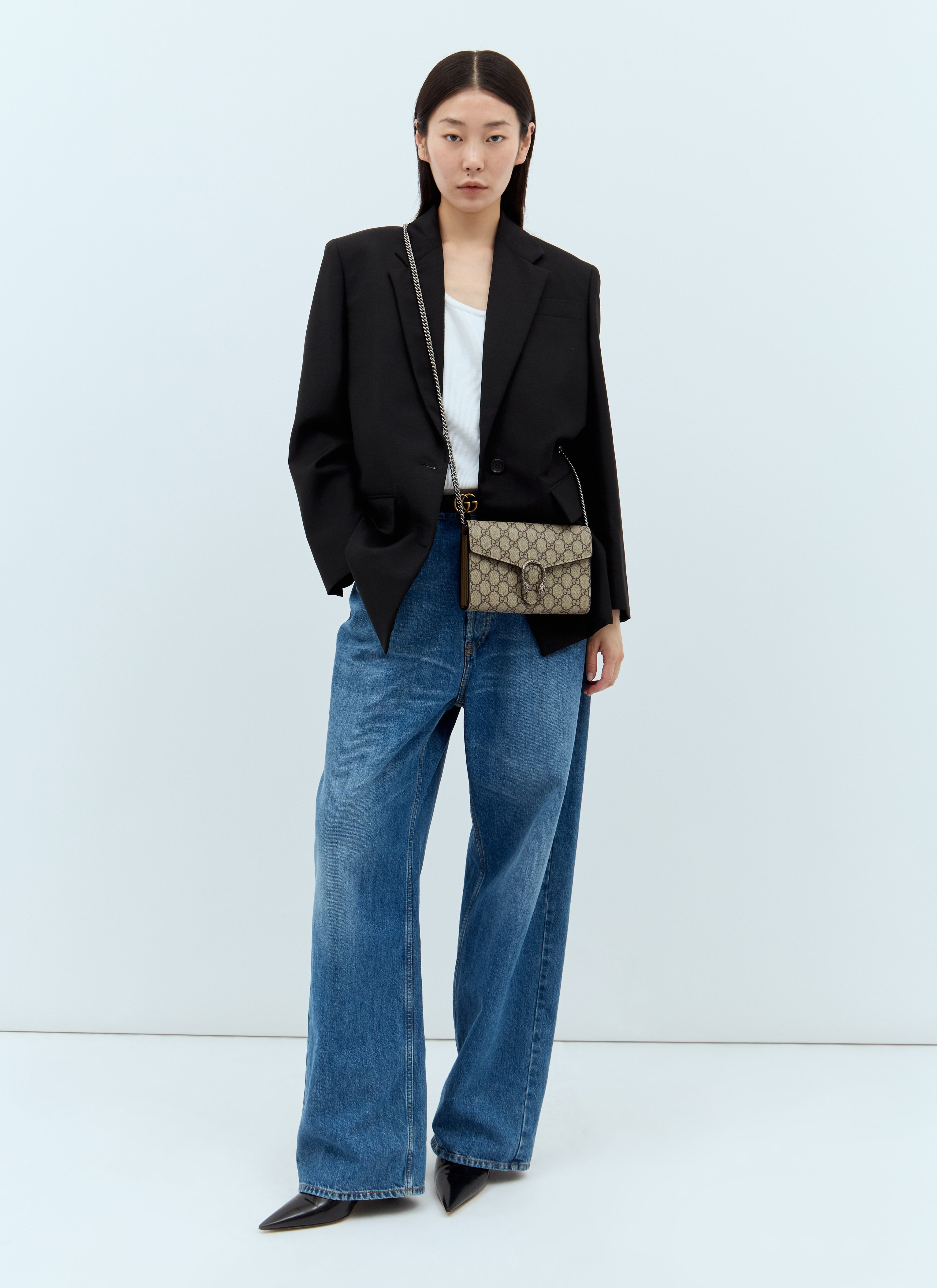 Gucci Women Dionysus Supreme Chain Shoulder Bag - 2