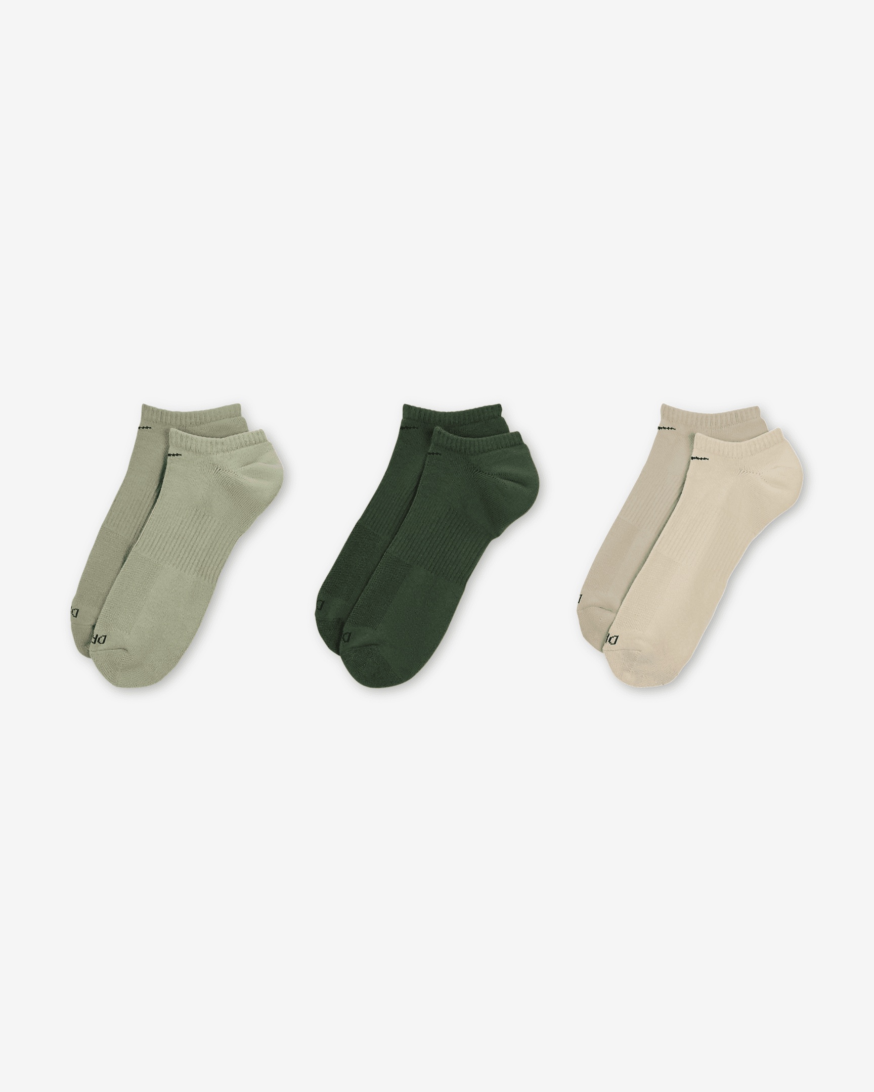 Nike Everyday Plus Cushion Training No-Show Socks (3 Pairs) - 2