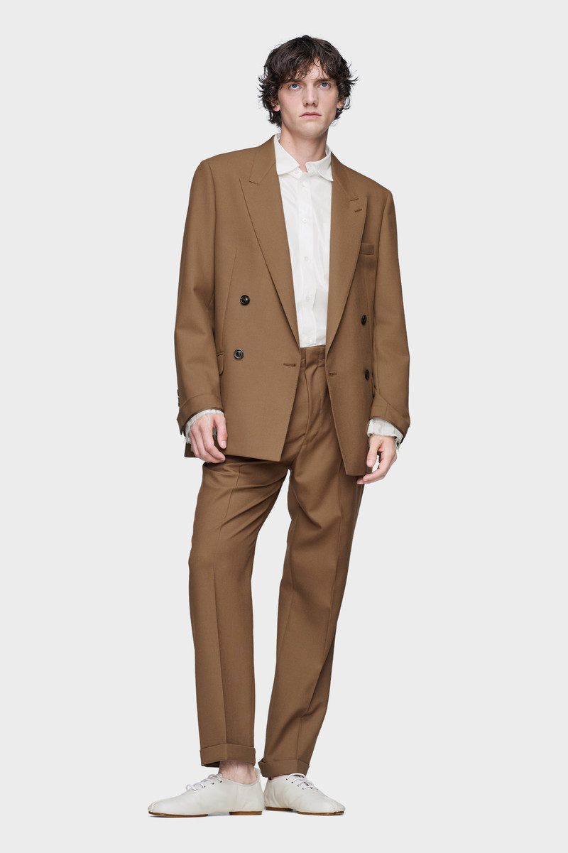 Wool tailored trousers 7