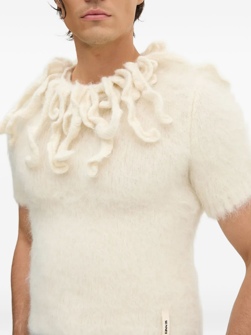 ruffled short-sleeve T-shirt 5