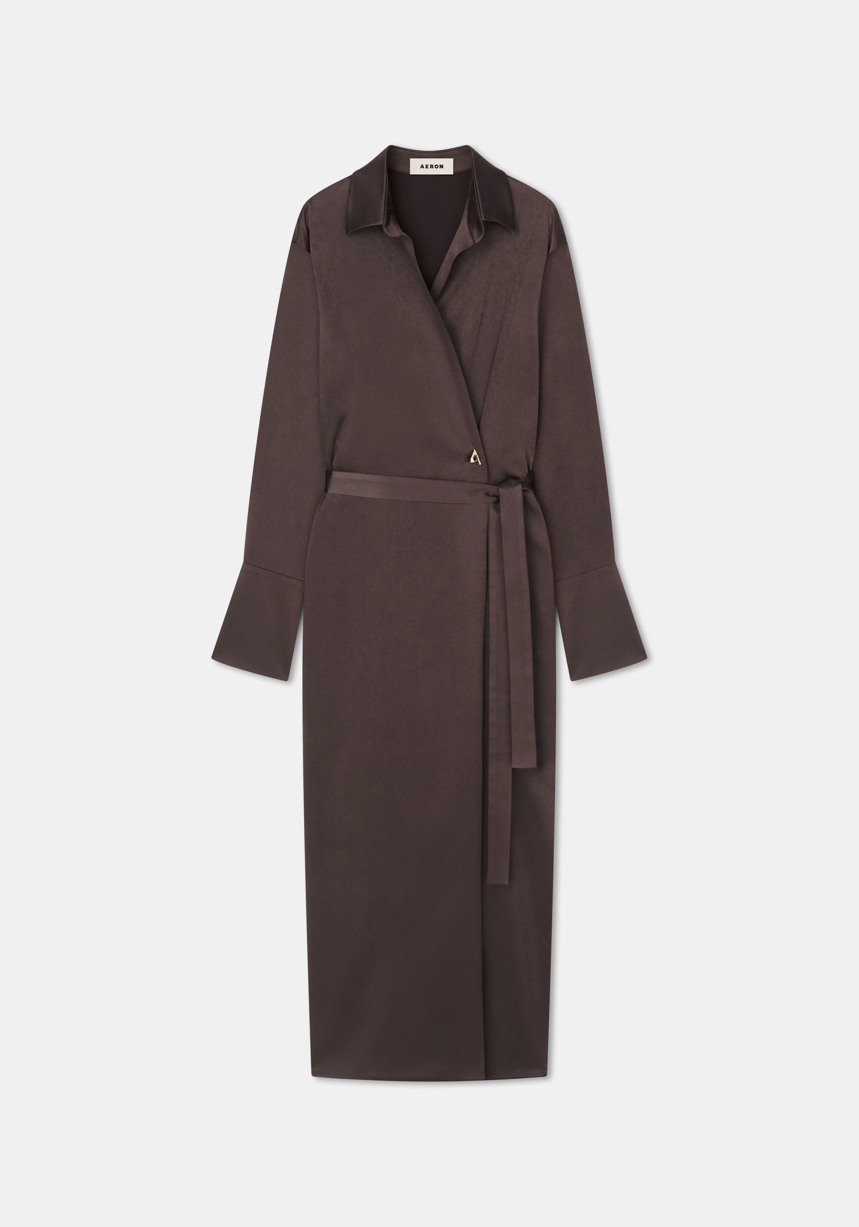 FARA
Satin wrap maxi dress - 1