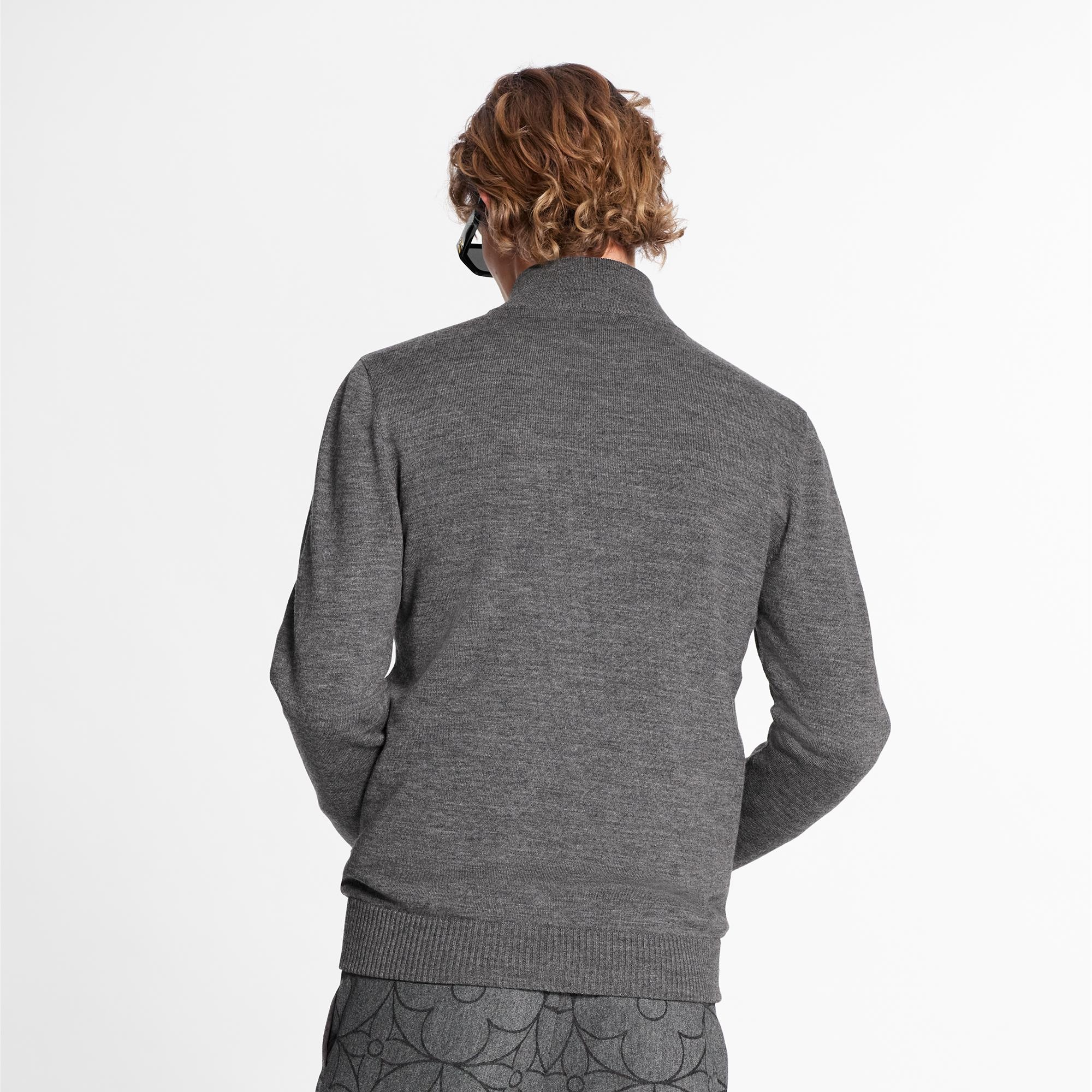 LVSE Damier Leather Front Zip-Through - 4