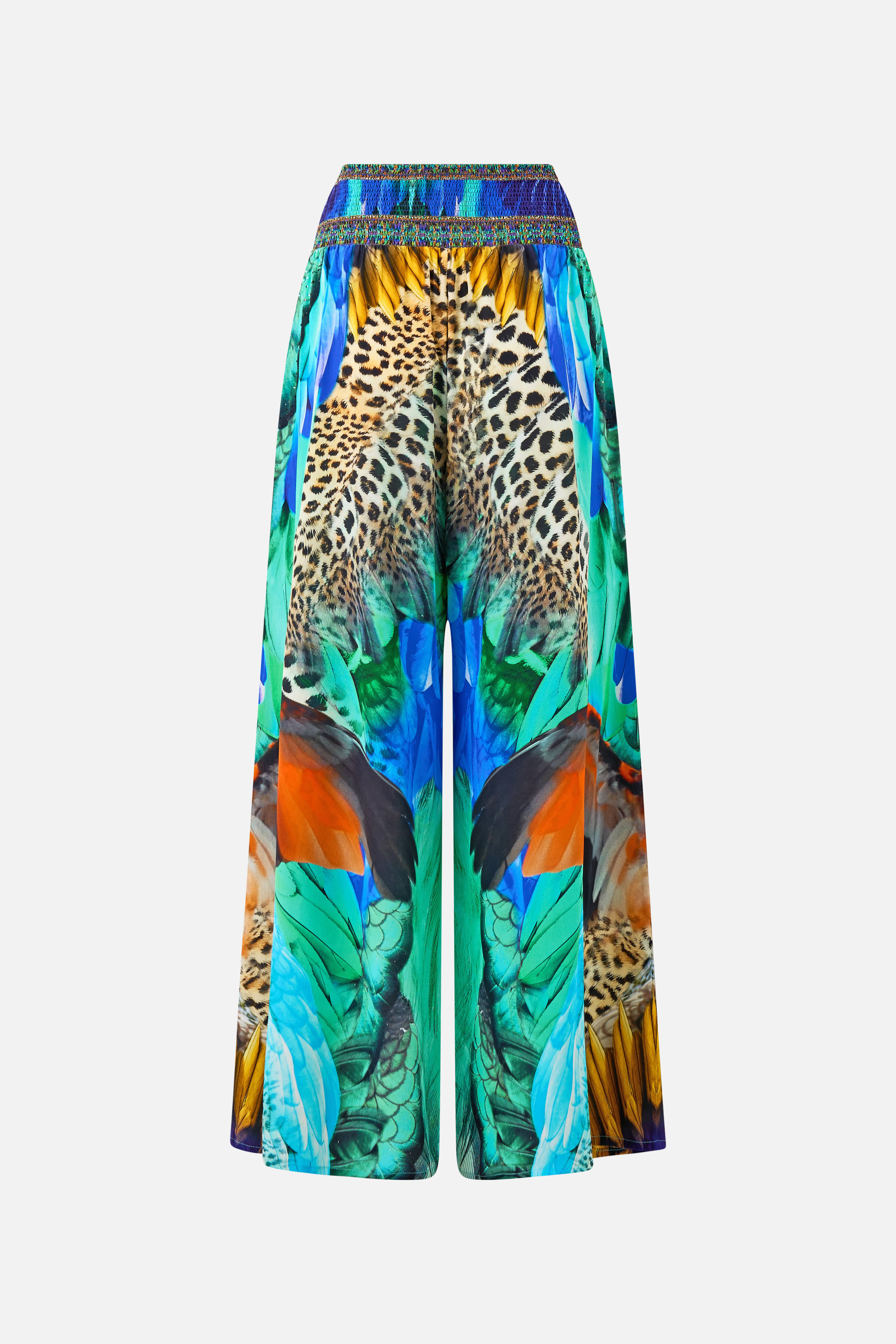 SHIRRED WAIST PANT - 2