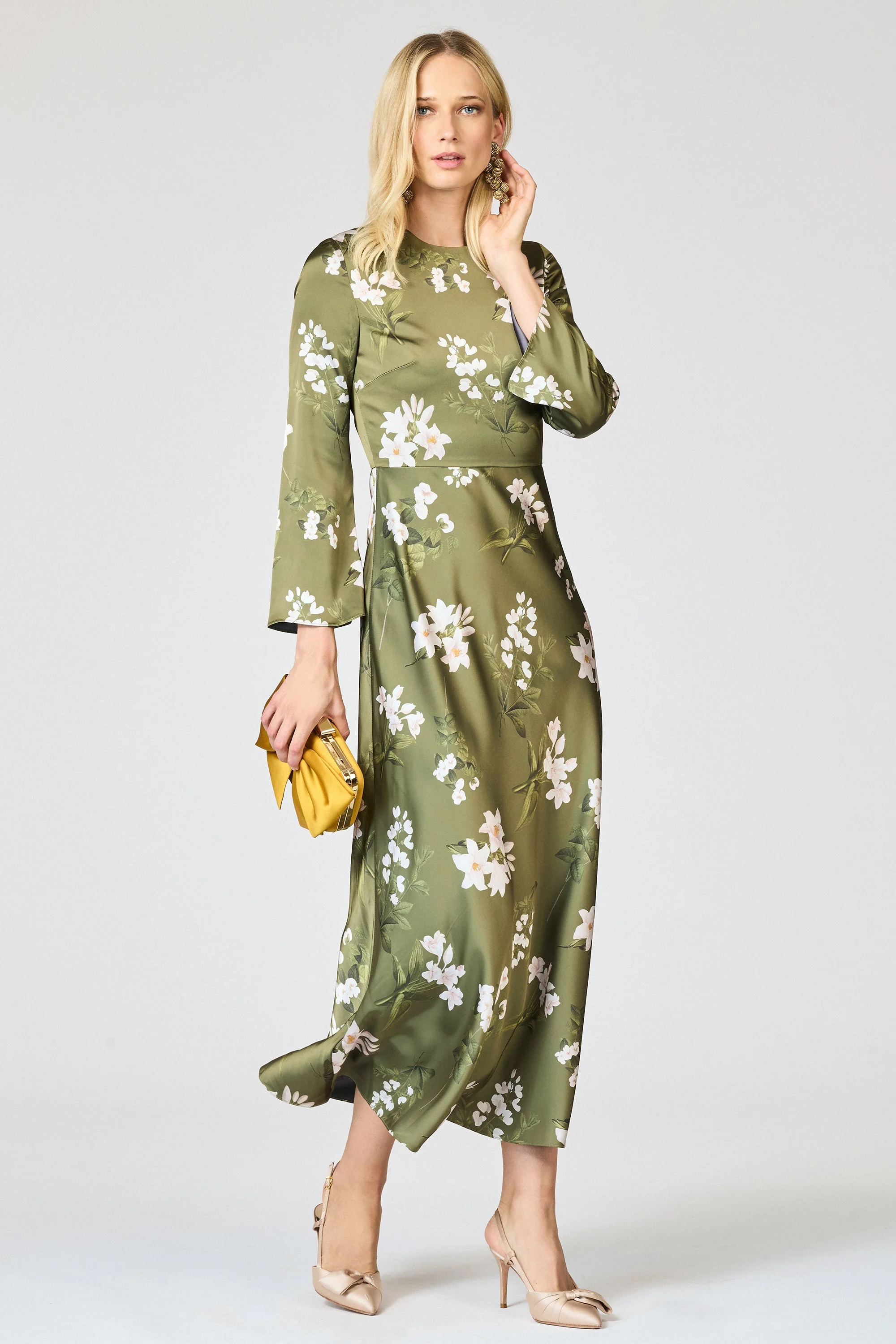 TYRA DRESS - MOSS FORMOSA - 1