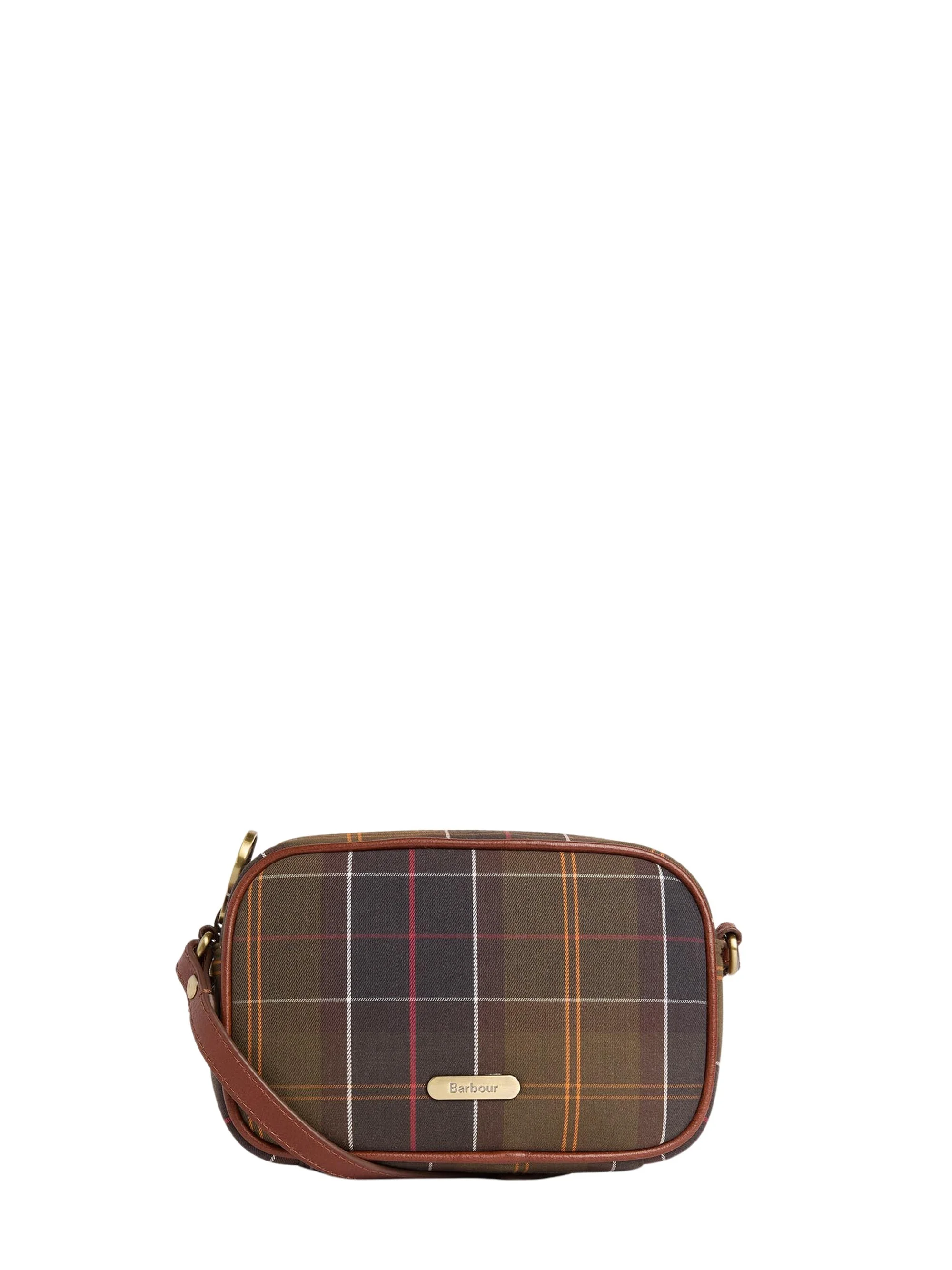 Daphne Mini Tartan Crossbody Bag - 1