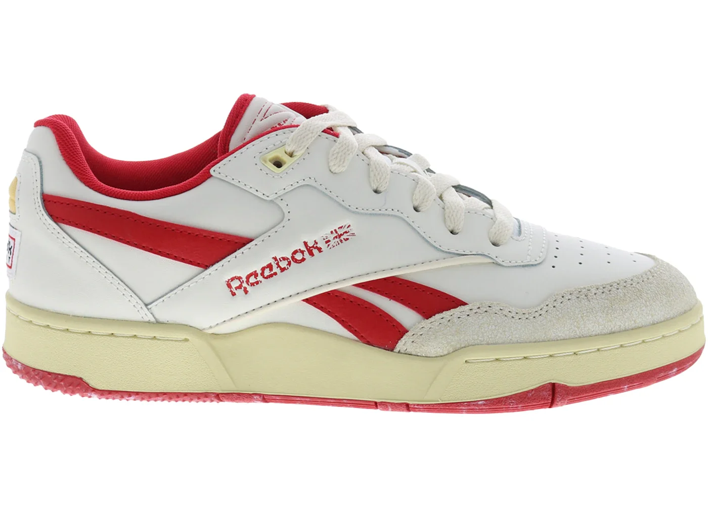 Reebok BB 4000 II Chalk Weathered White Vector Red - 1