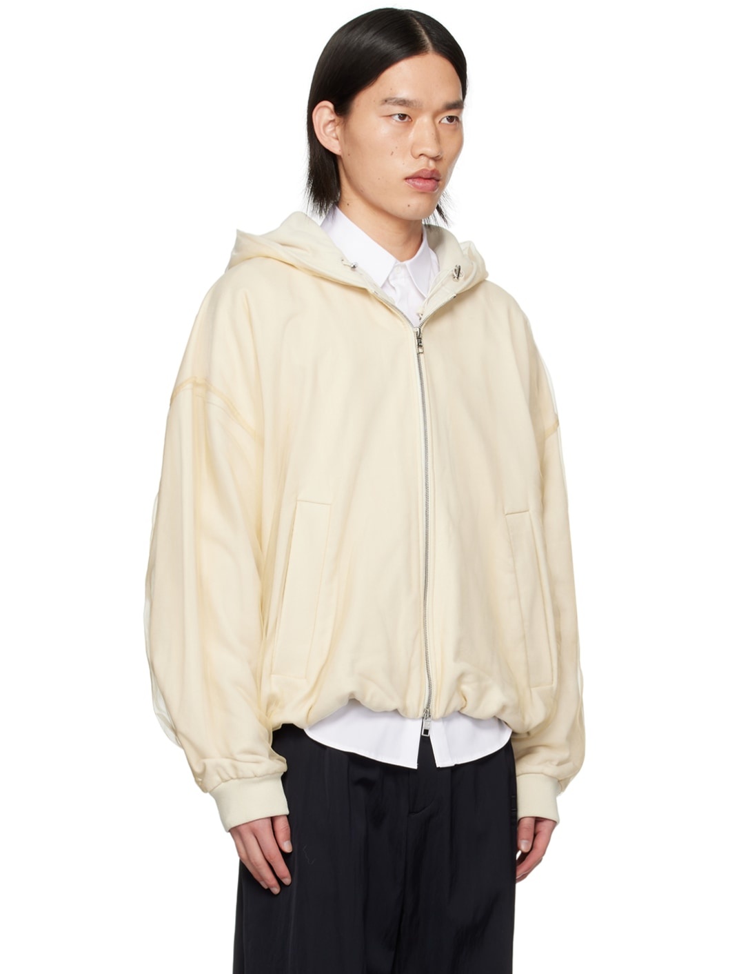 Off-White Overlay Hoodie - 2