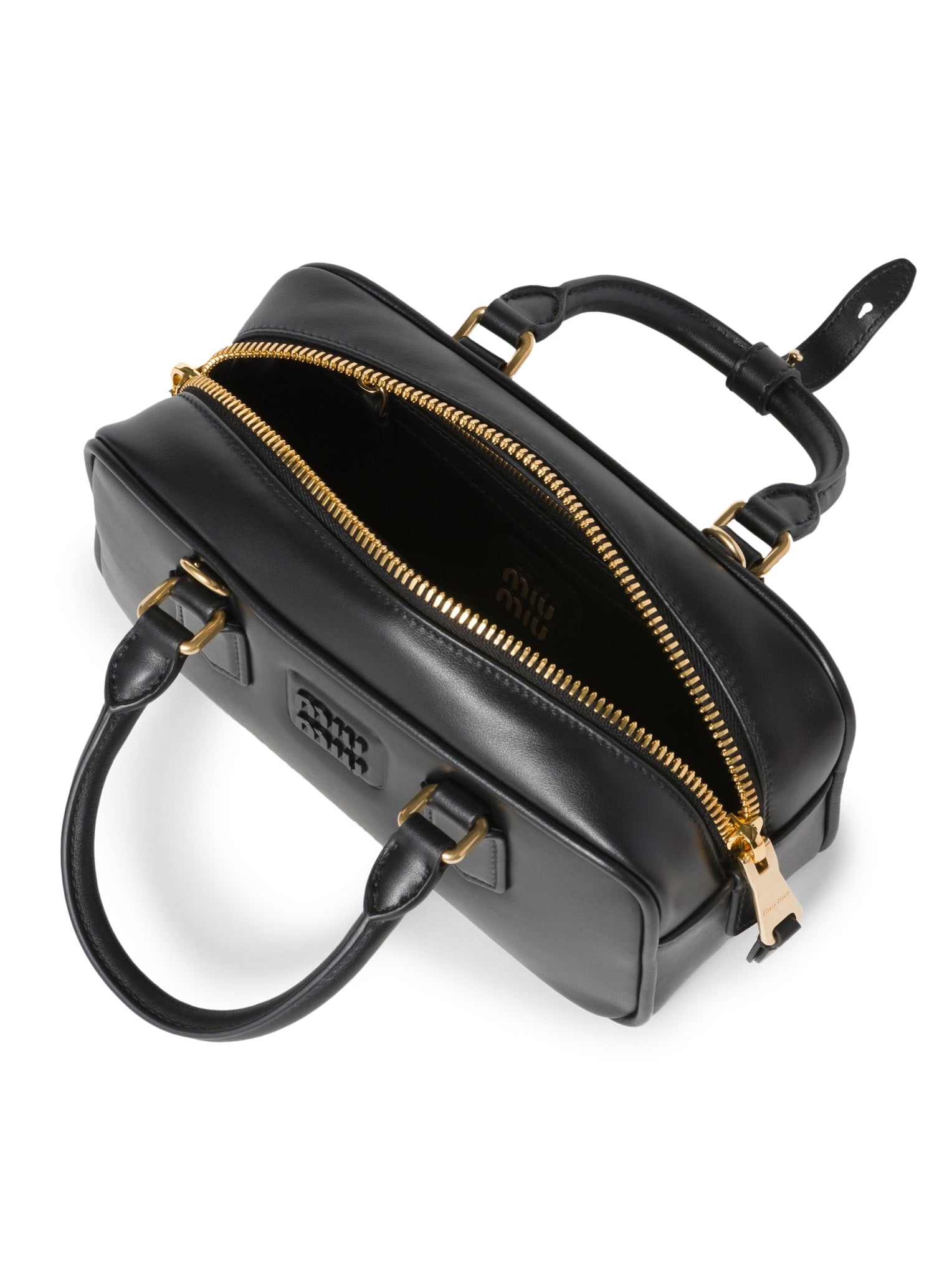 ARCADIE SMOOTH LEATHER BAG - 4