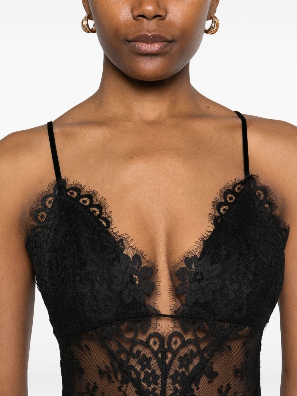 Lace Teddy bodysuit - 5