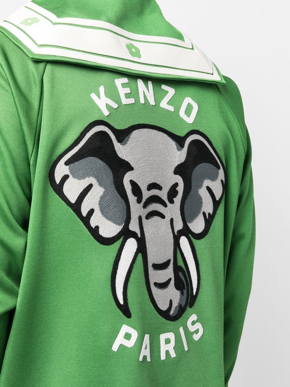 elephant-print varsity jacket - 5