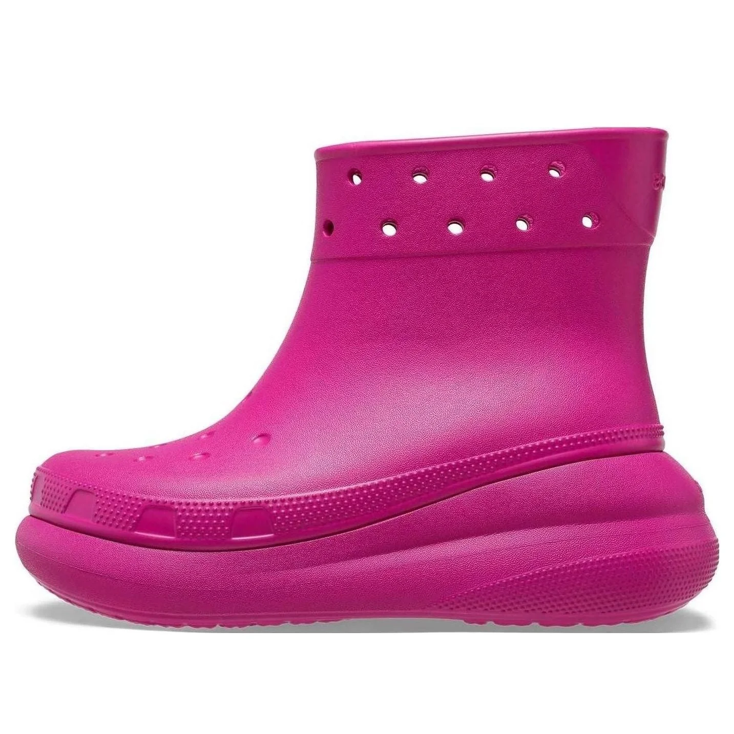 (WMNS) Crocs Classic Crush Boots 'Fuchsia Fun' 207946-6SV - 1