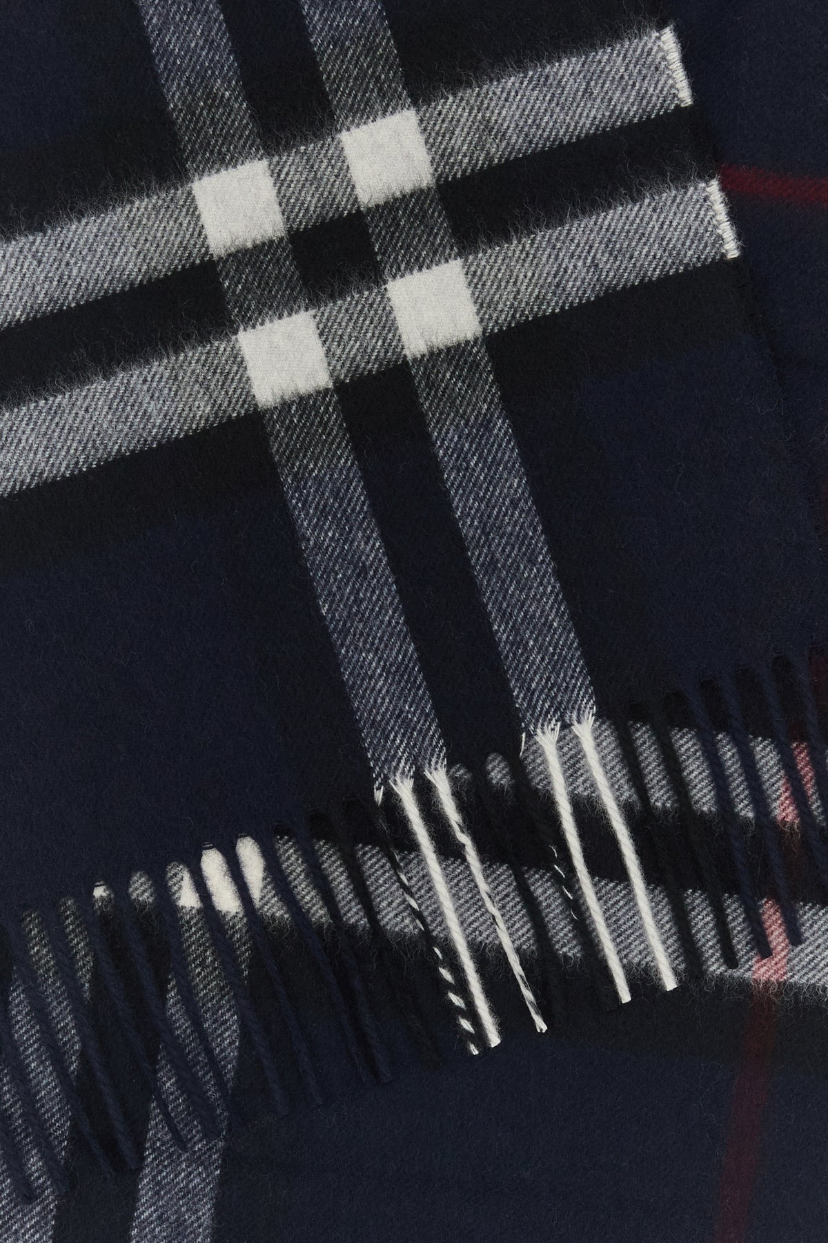 Embroidered cashmere scarf - 2
