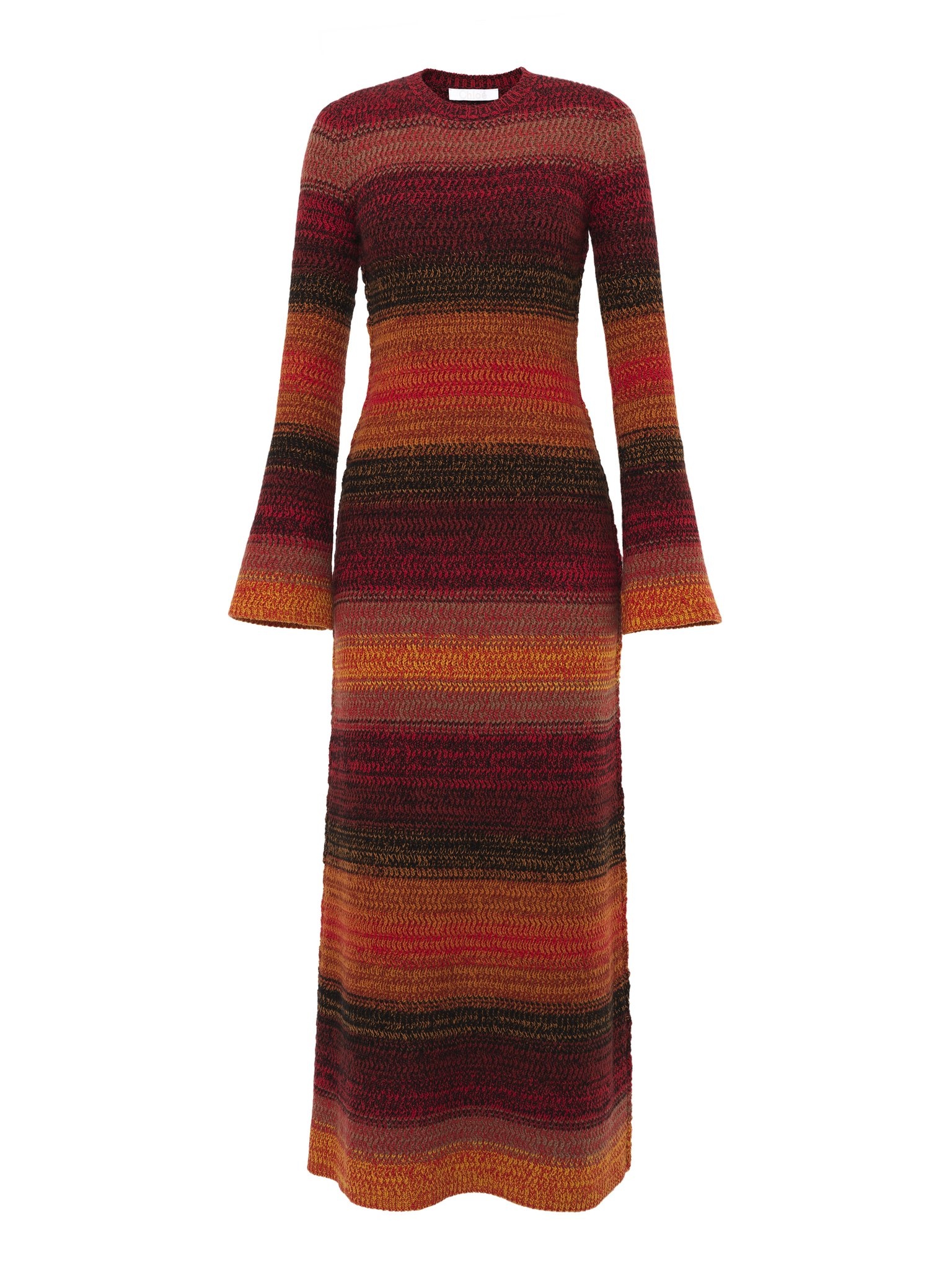 LONG KNIT DRESS - 1