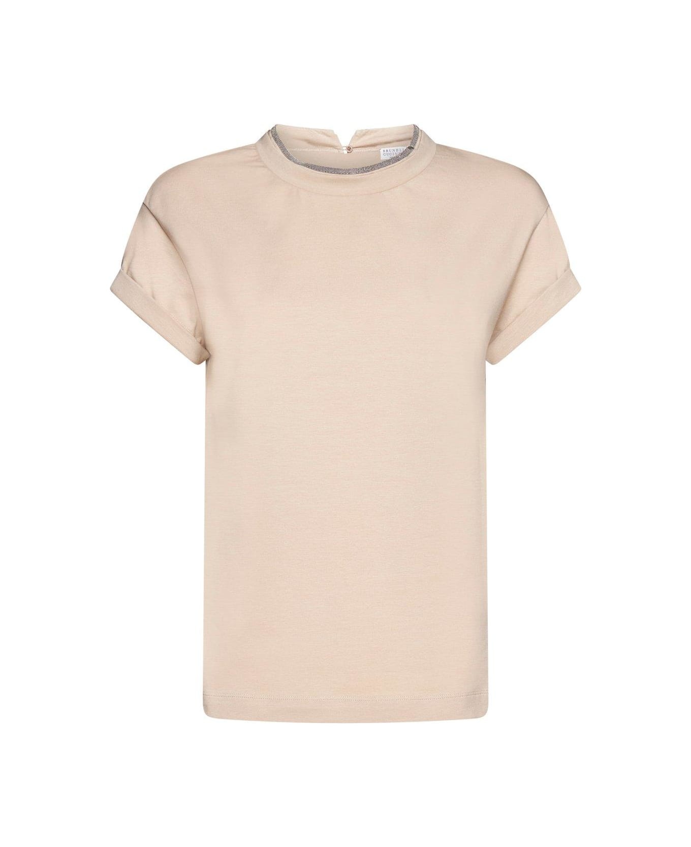 Embellished Crewneck T-shirt - 1
