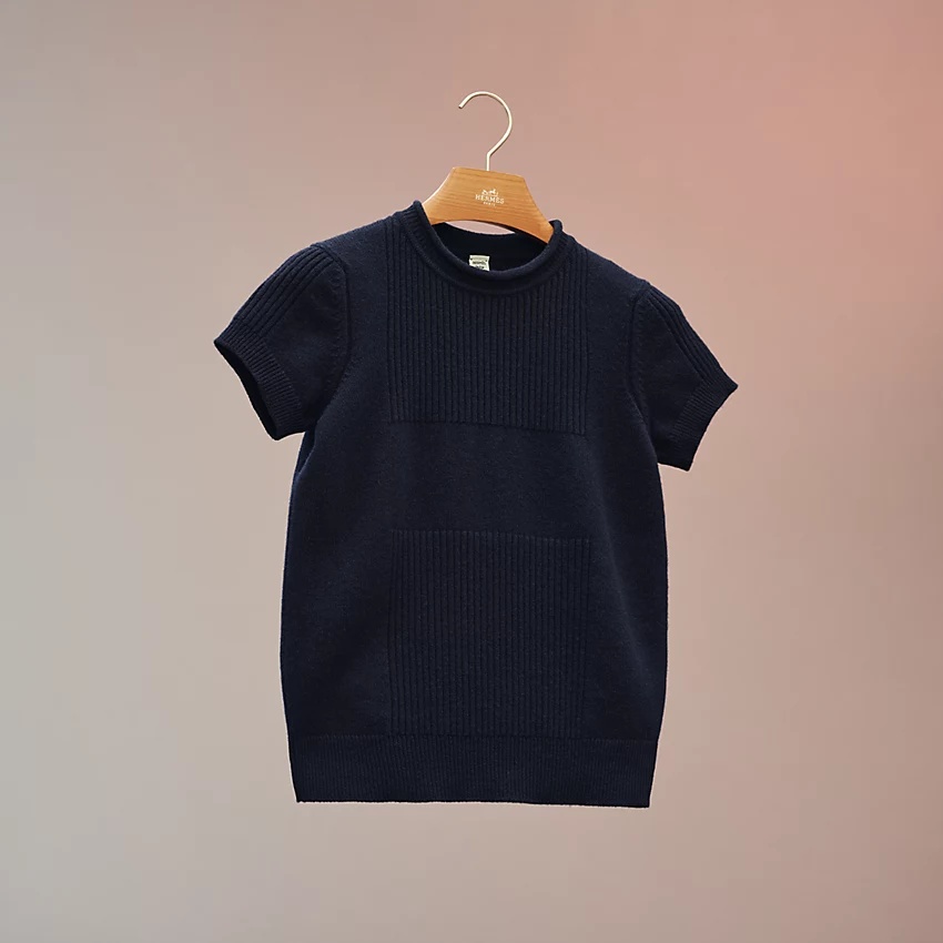 Short-sleeve sweater - 1