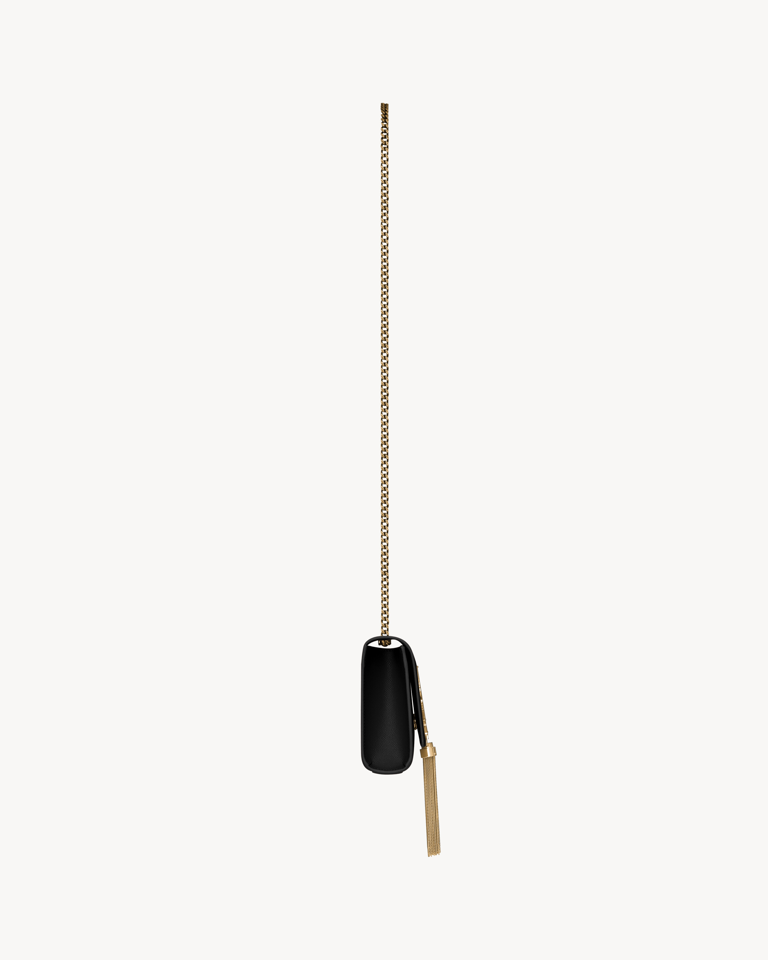 KATE SMALL TASSEL IN GRAIN DE POUDRE EMBOSSED LEATHER - 3