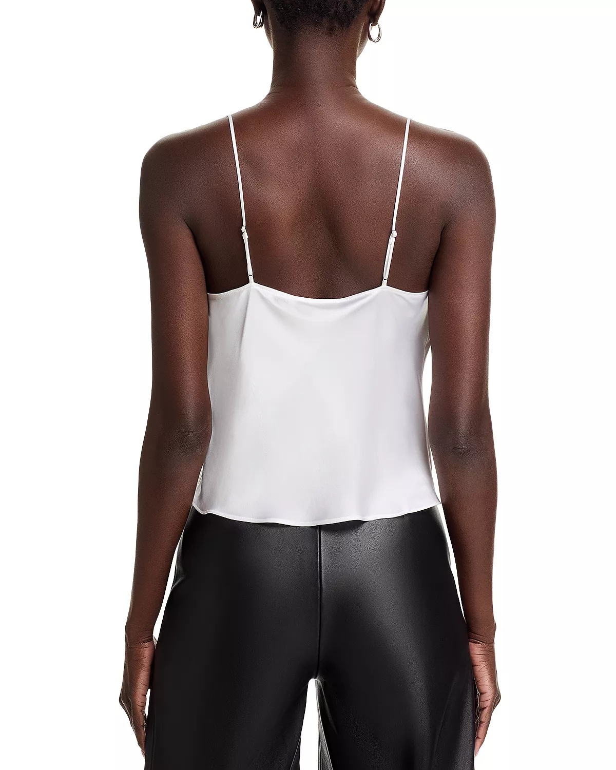 Calista Silk Cowl Neck Camisole - 3