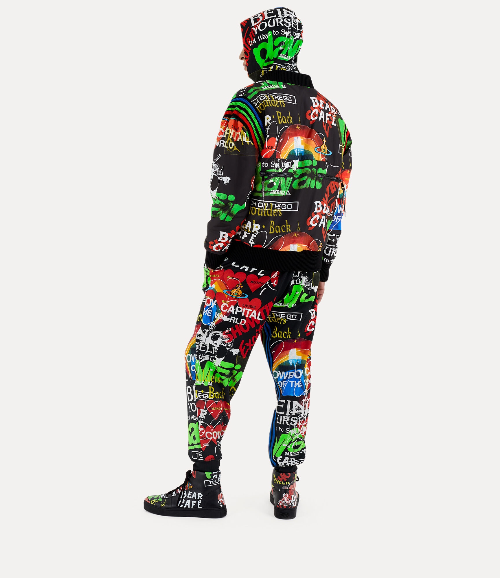 STRIPPED CYCLIST BOMBER - 6