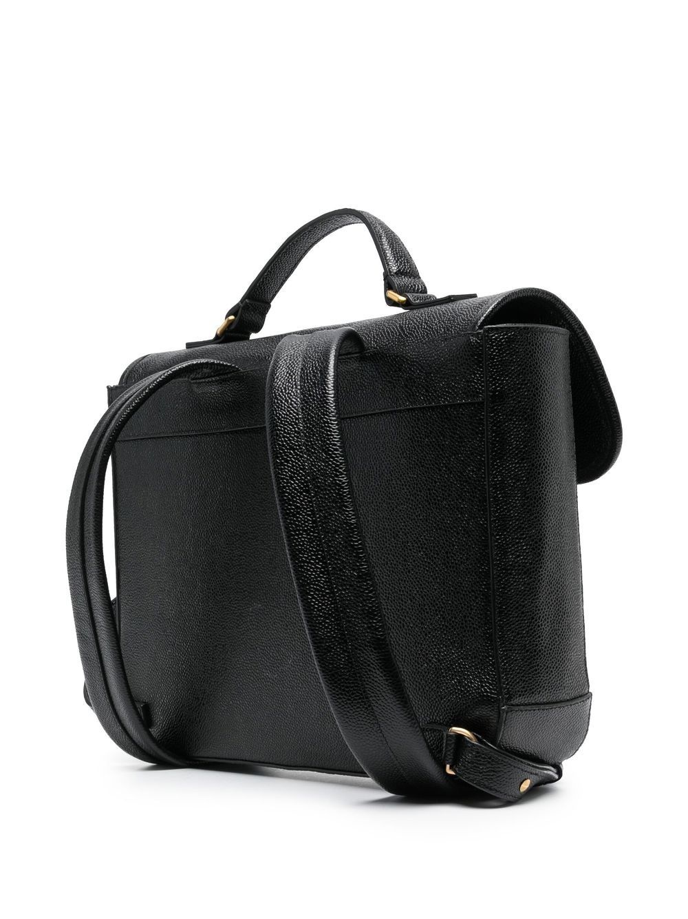 pebble grain leather school backpack - 3