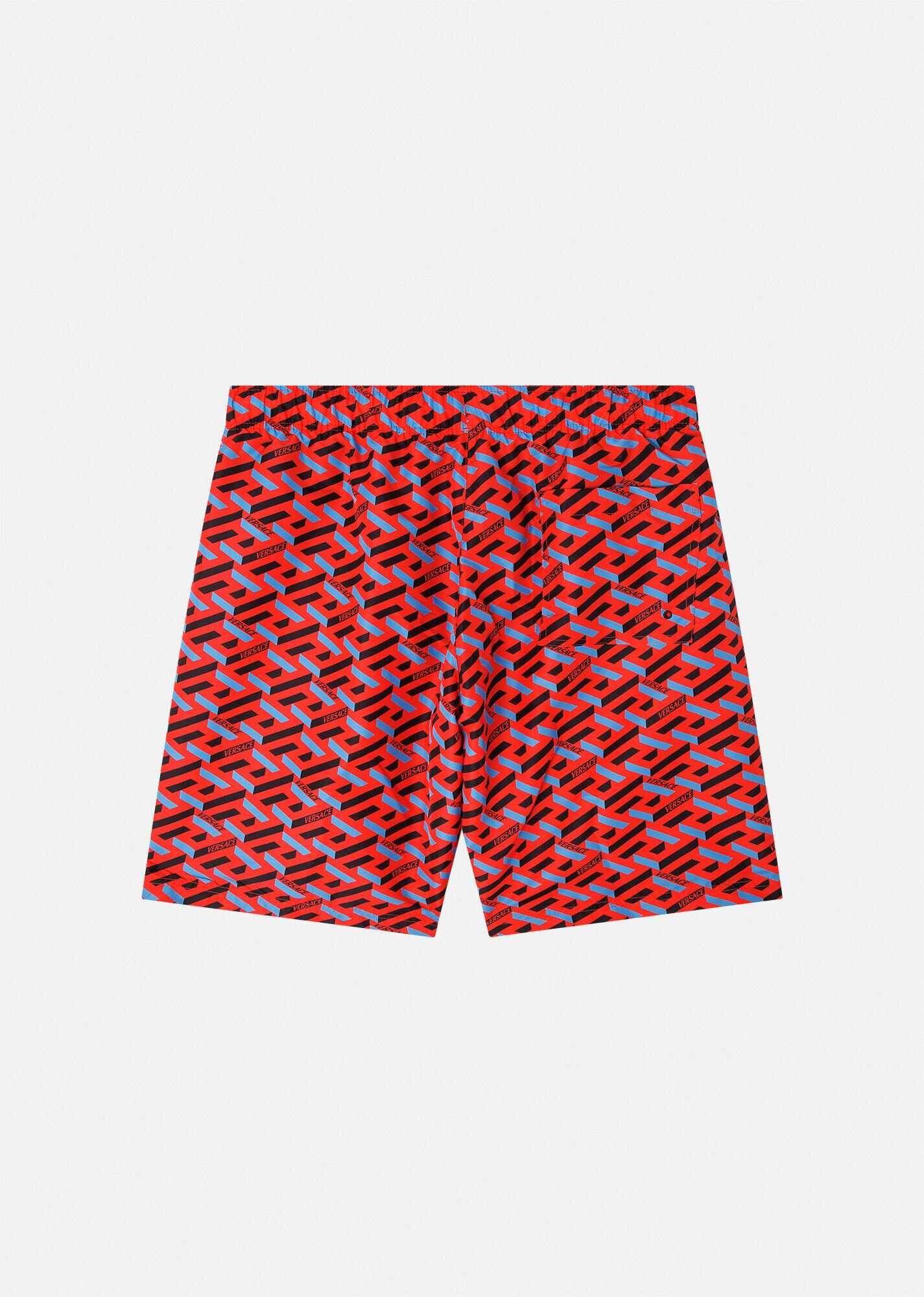 La Greca Print Swim Shorts - 3