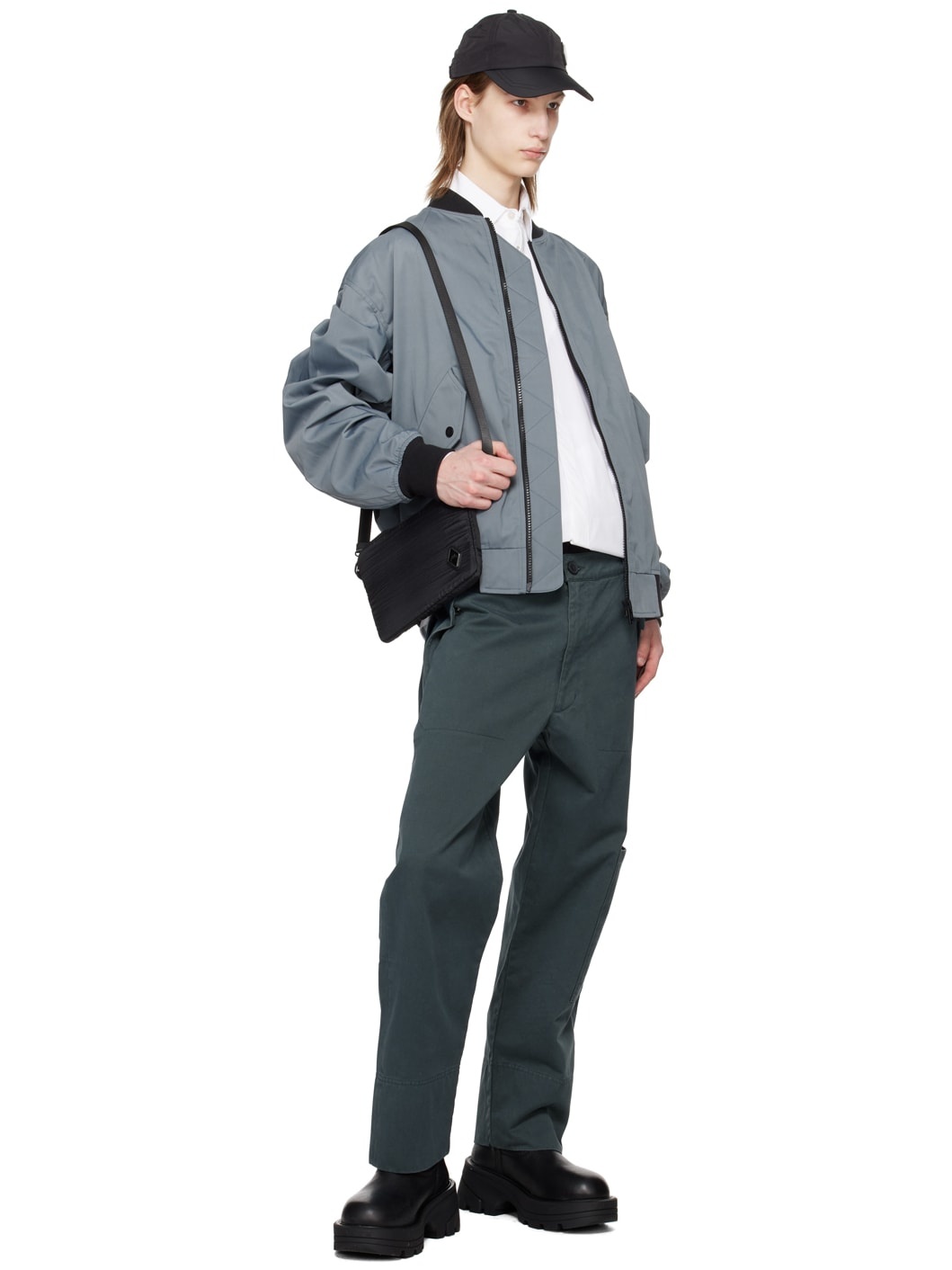 Green Uniform Cargo Pants - 4
