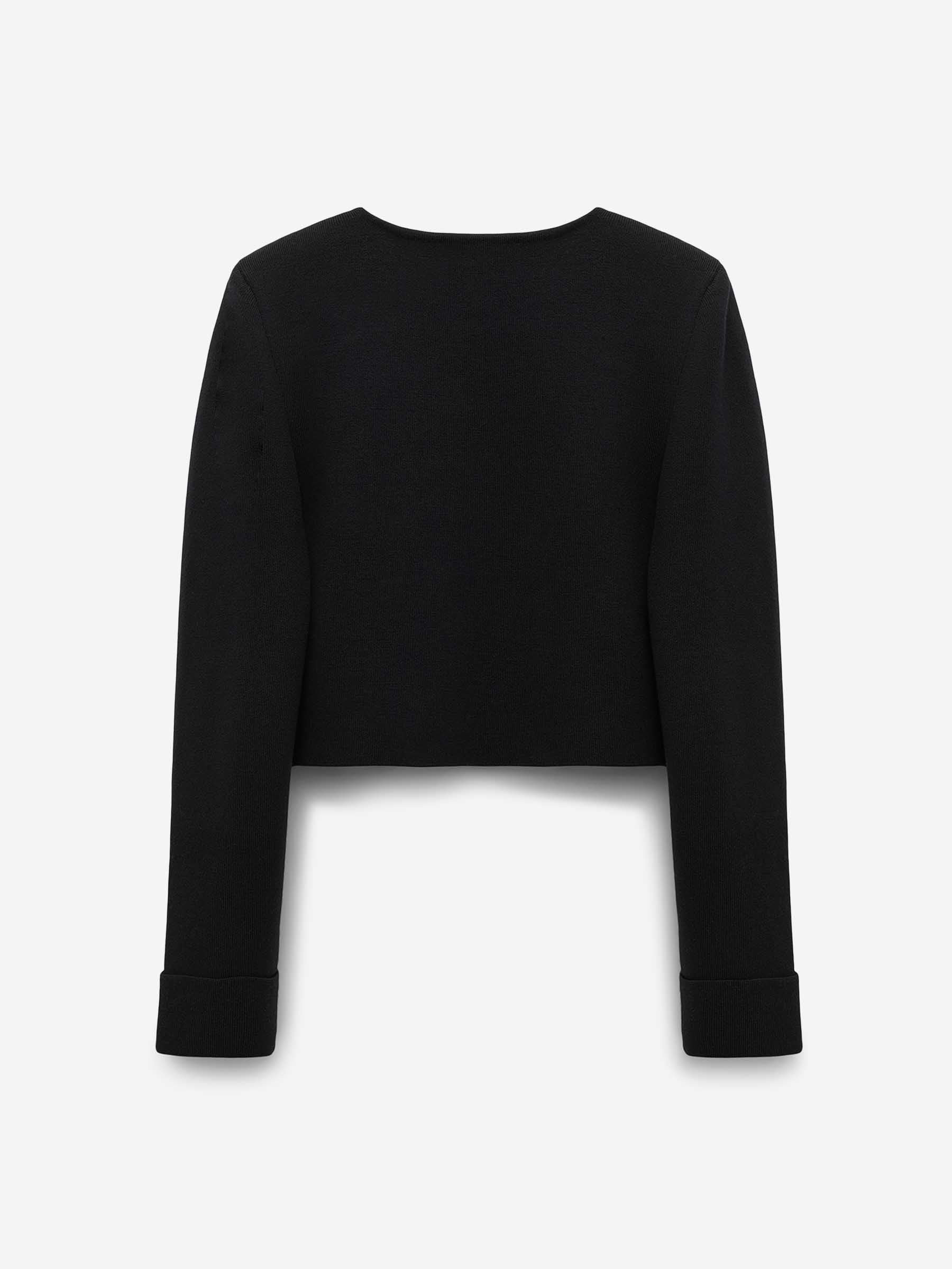 WOOL KNIT JACKET - 2