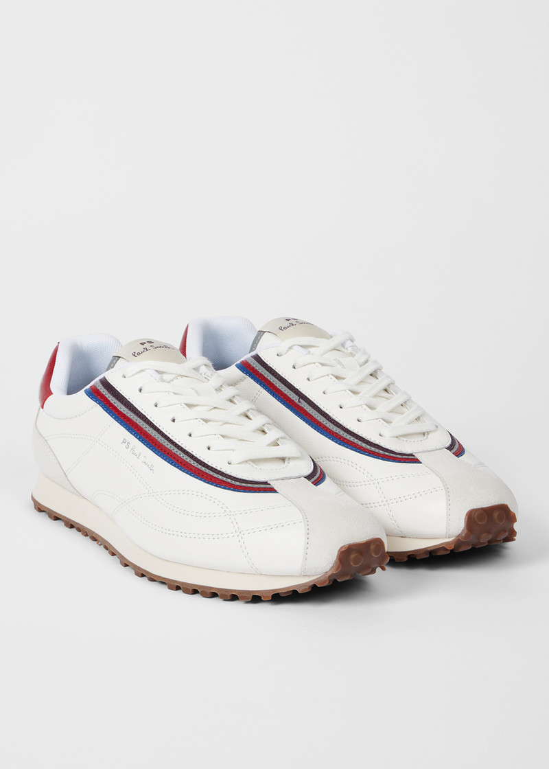 White 'Haskell' Trainers 4