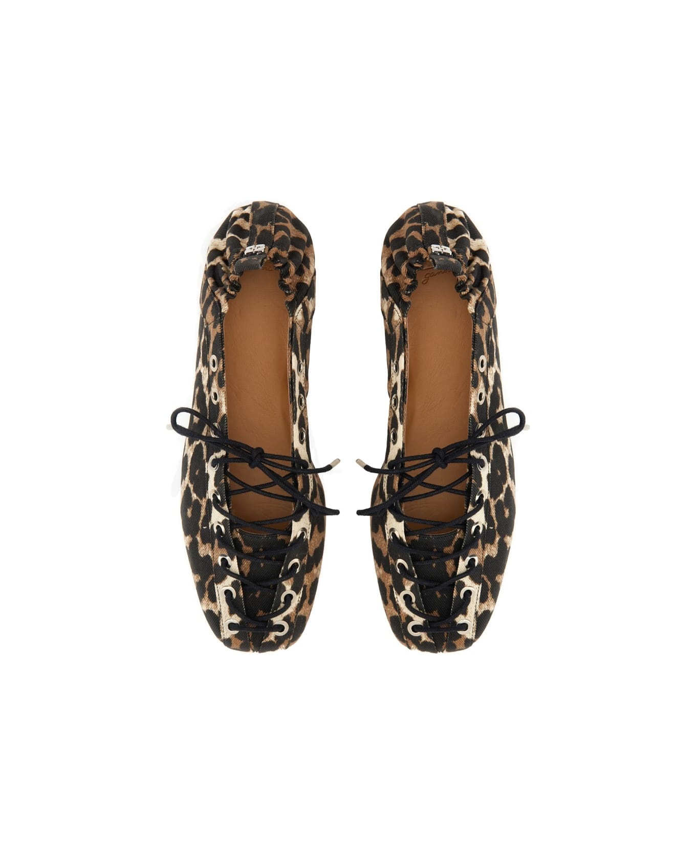 Lace-up Ballerina - 5