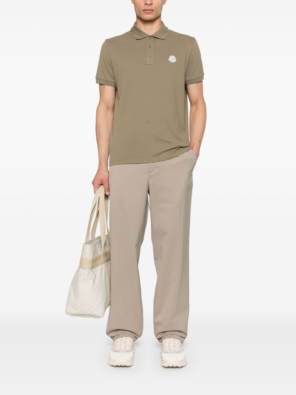 gabardine tailored trousers - 2