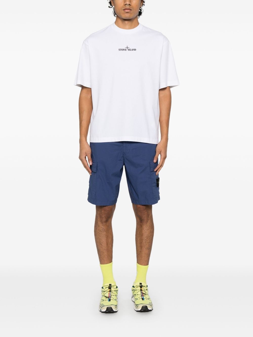 Compass-badge shorts - 2