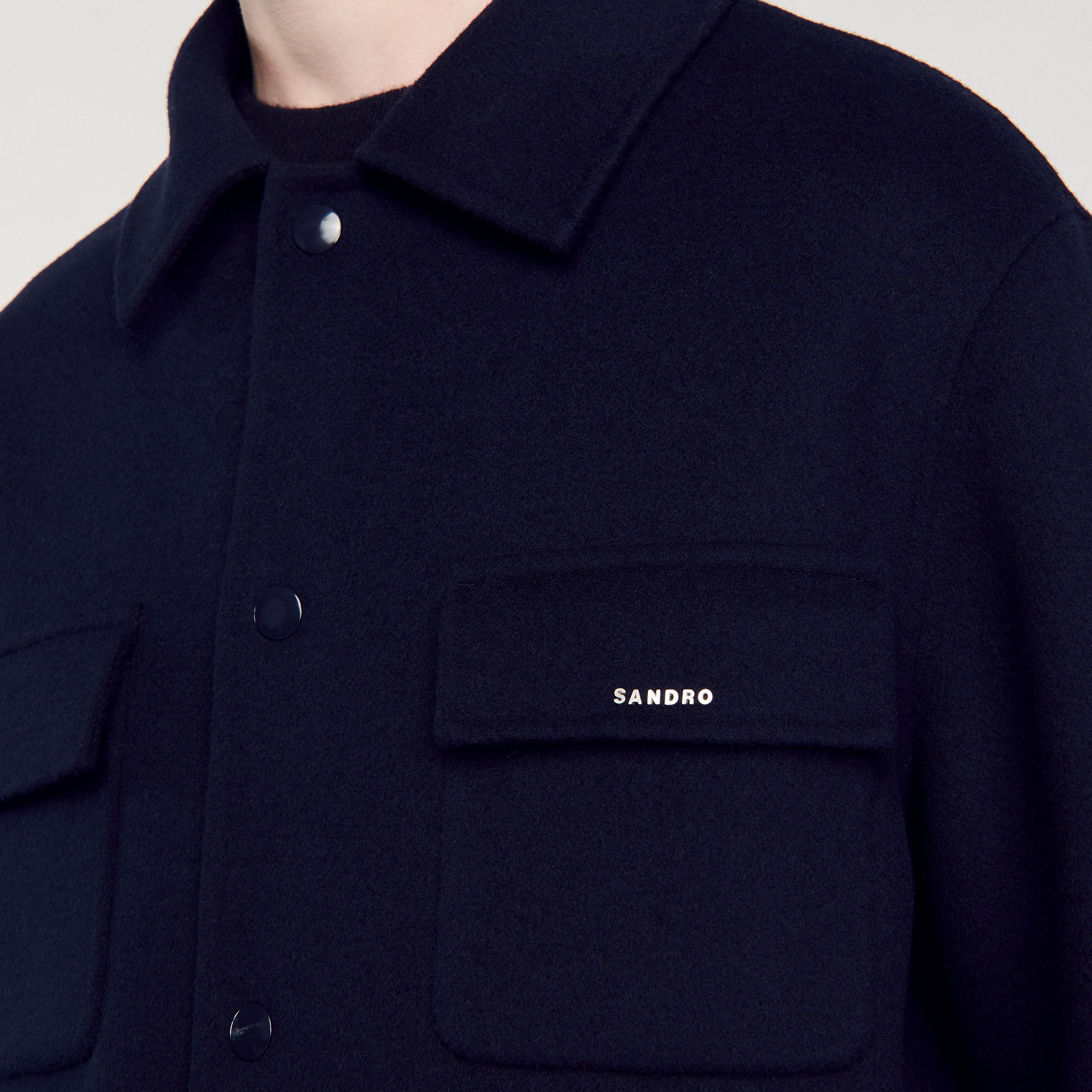 DOUBLE-FACED OVERSHIRT - 4