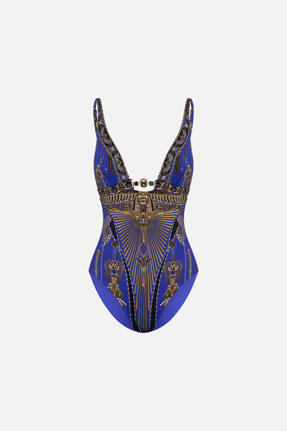 HIGH TRI ONE PIECE WITH FRONT TRIM - 1