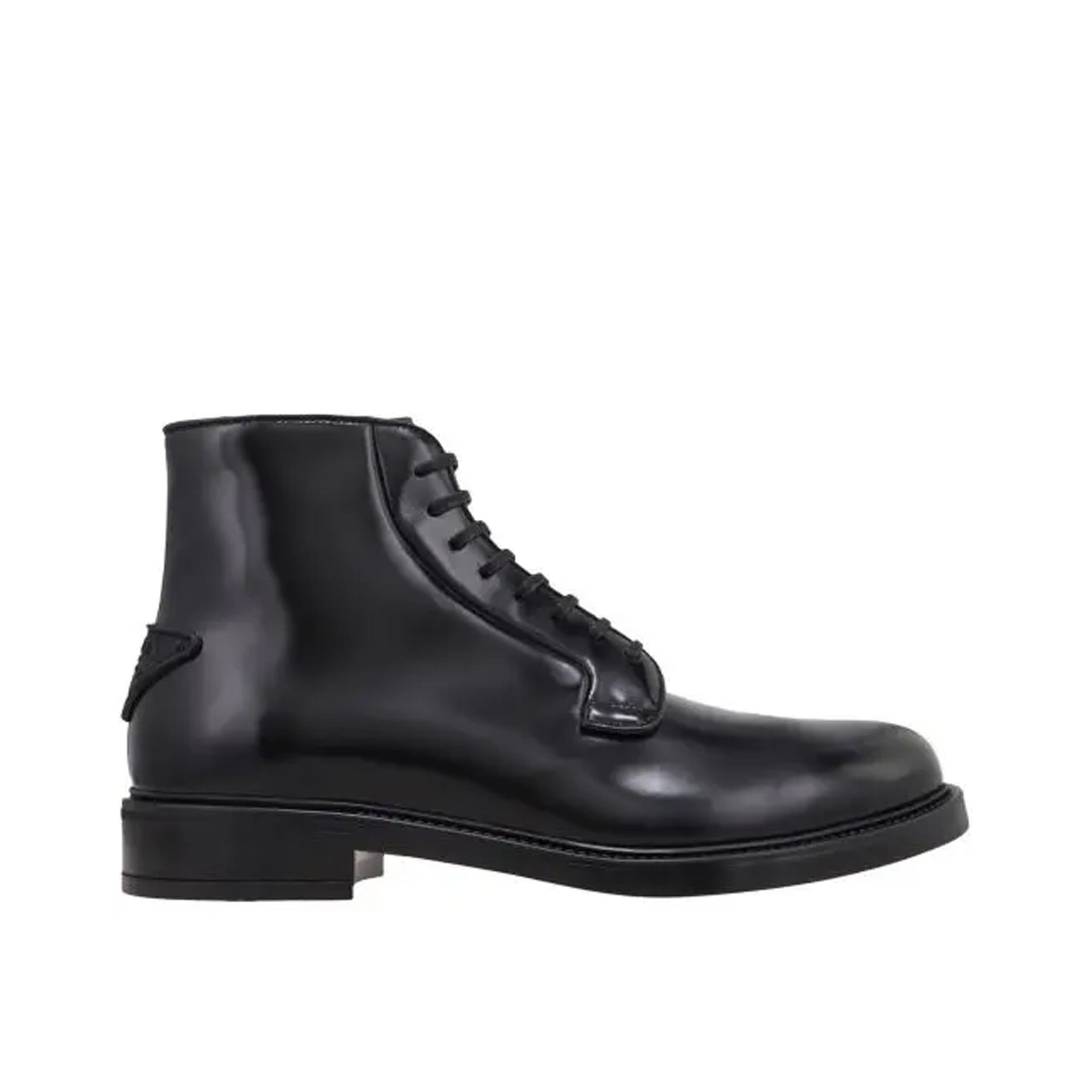 Prada Leather Lace-Up Boots Men - 5