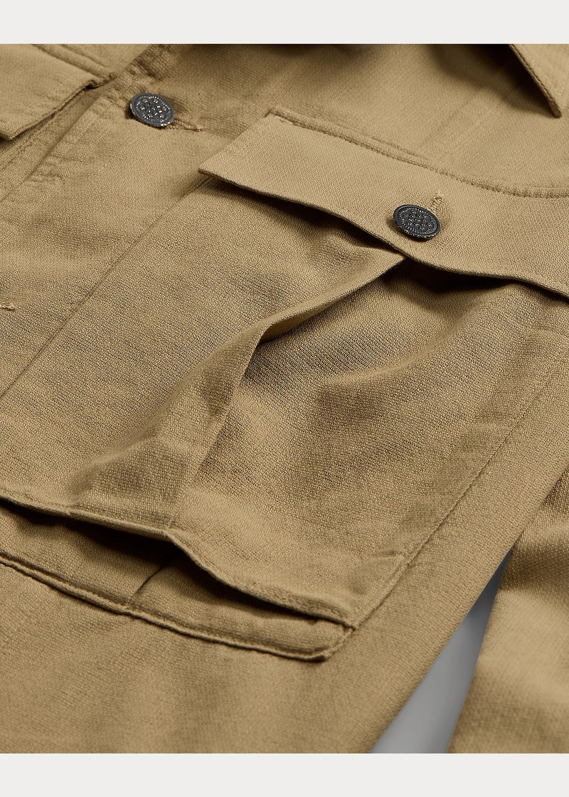 Dobby Graphic Overshirt 5