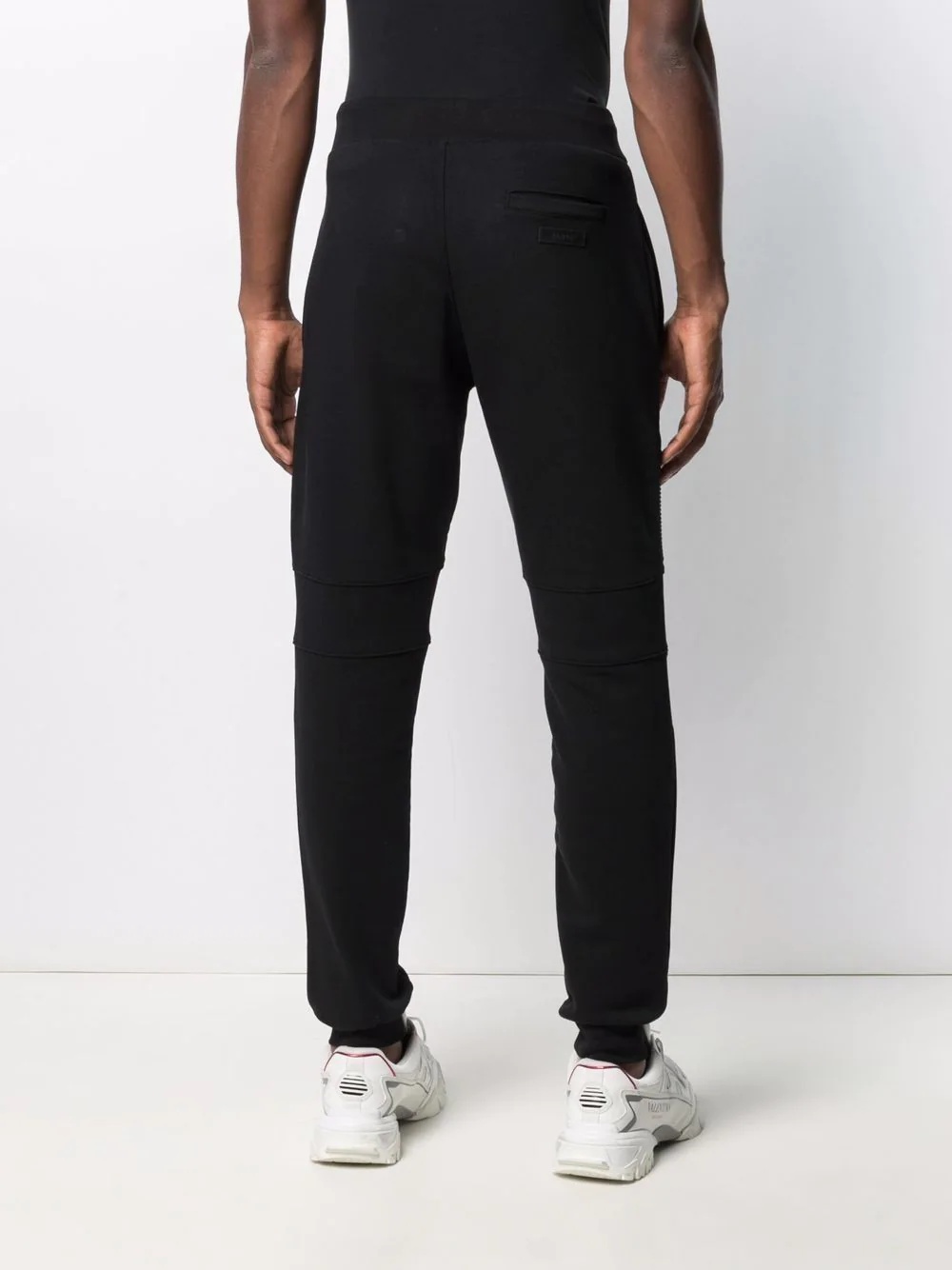 ribbed-panel track pants - 4