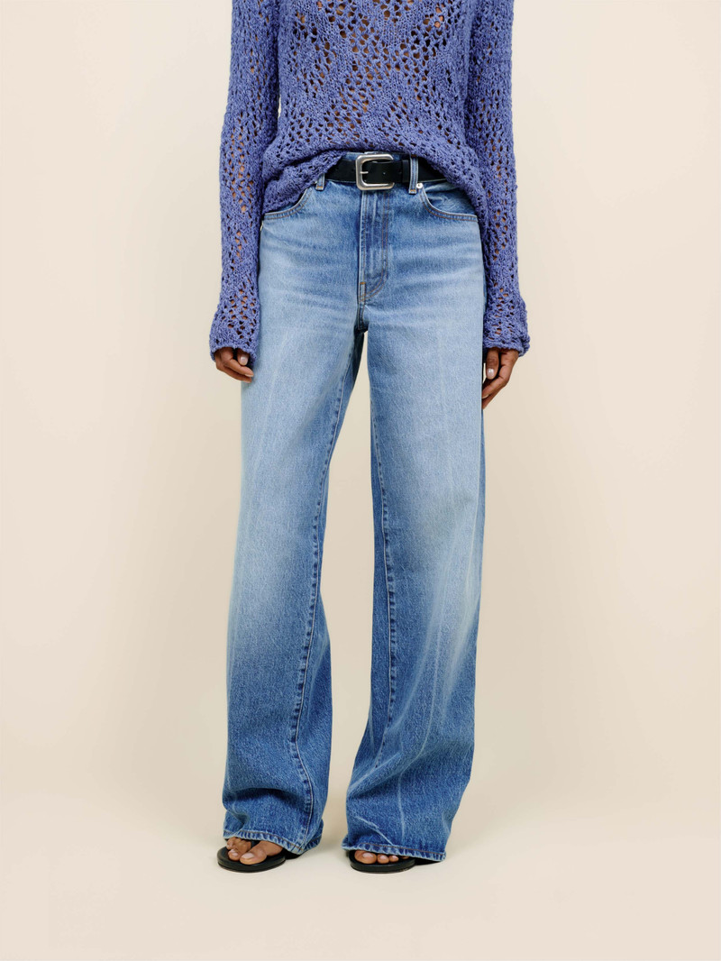 The Elder Statesman EVIE BAGGY JEAN outlook