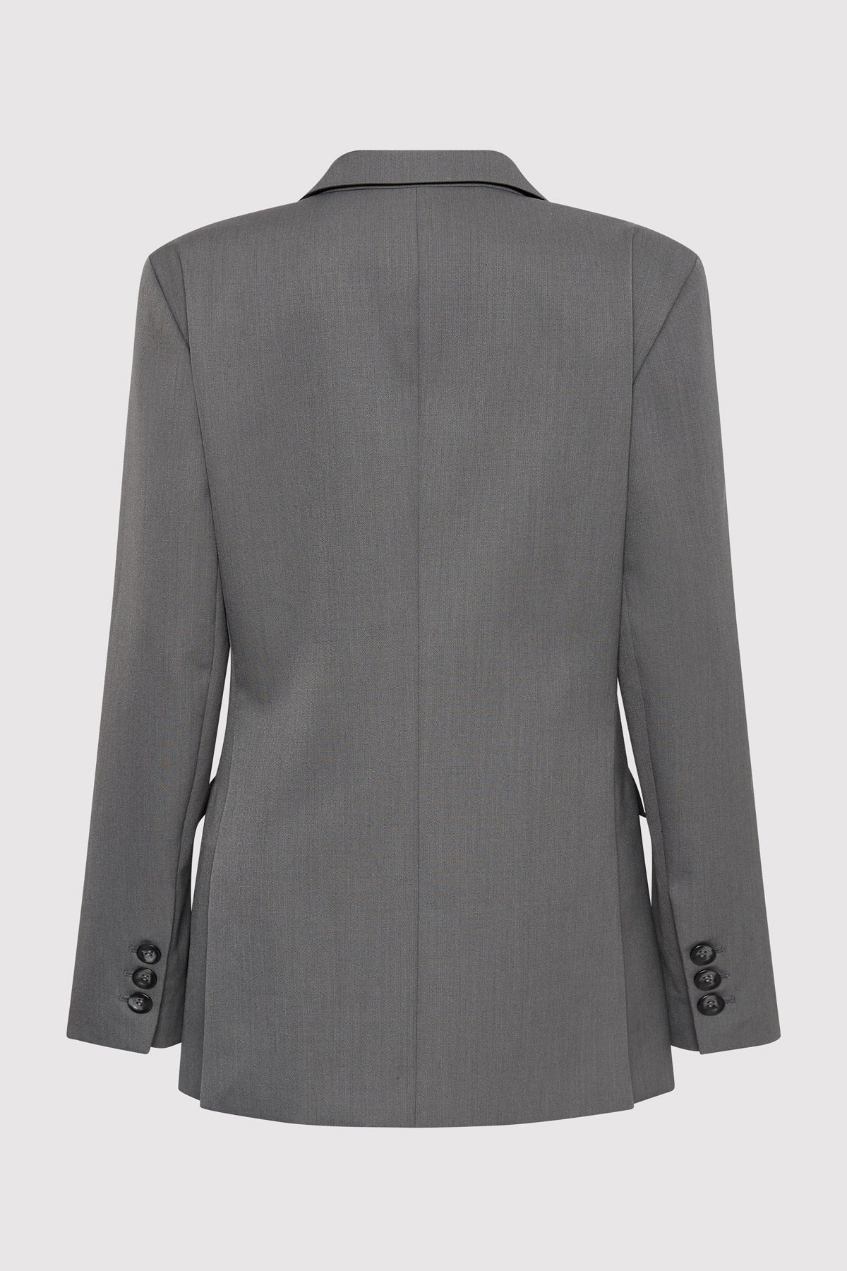 Homme Belted Blazer - Pewter Grey - 10