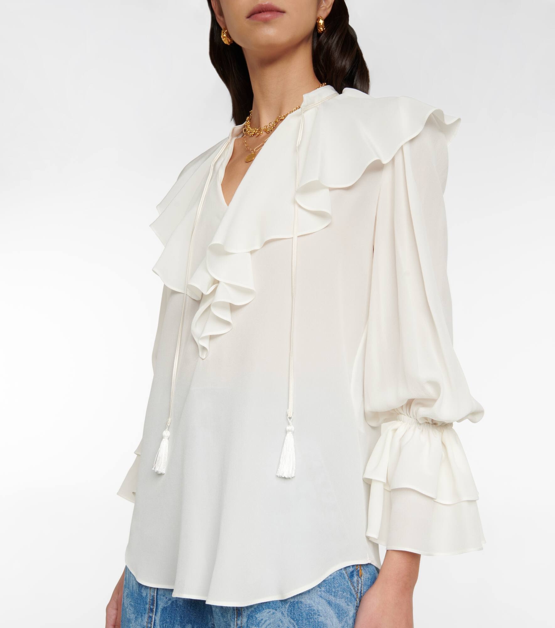 Silk blouse - 6