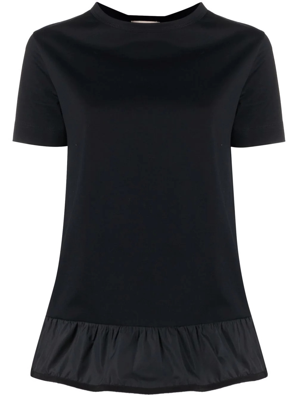 peplum-hem T-shirt - 1