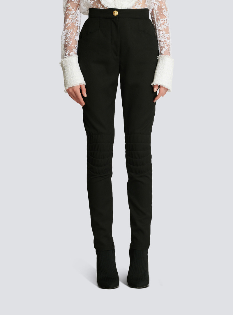 Wool skinny-fit trousers 5