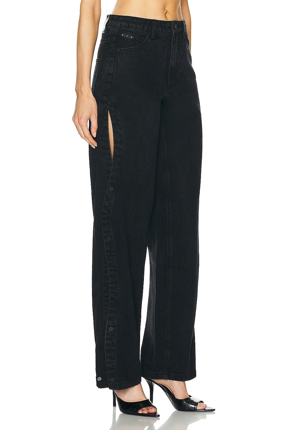 Side Cutout Wide Leg - 2