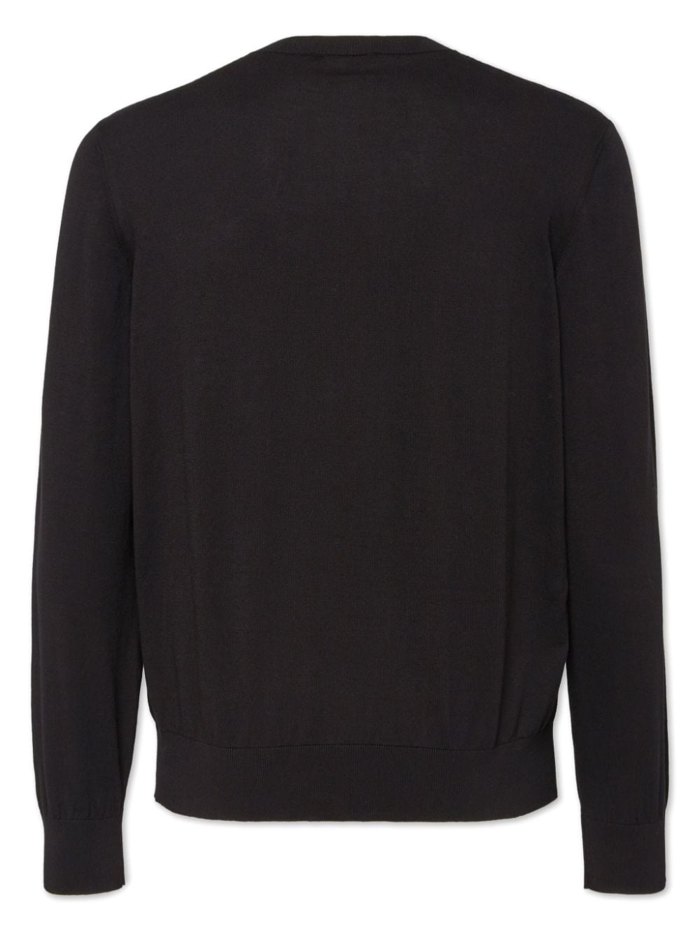 logo-print cotton sweatshirt - 2